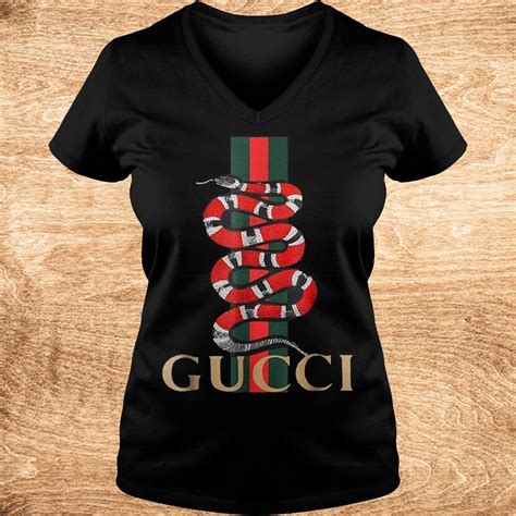 gucci snake t shirt cheap|white gucci shirt with snake.